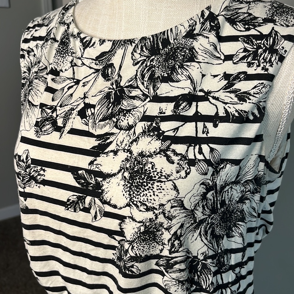 LOFT STRIPPED DRESS - Picture 3 of 7